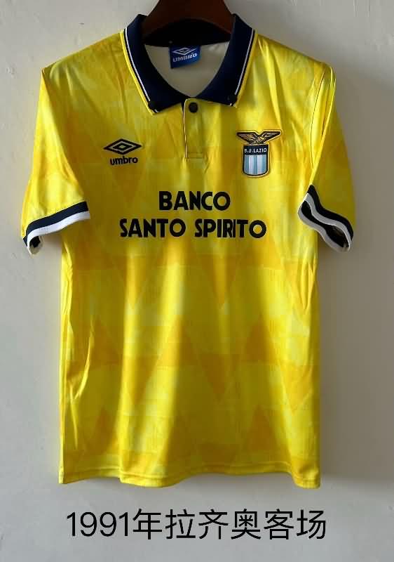 AAA Quality Lazio 1991/92 Away Retro Soccer Jersey