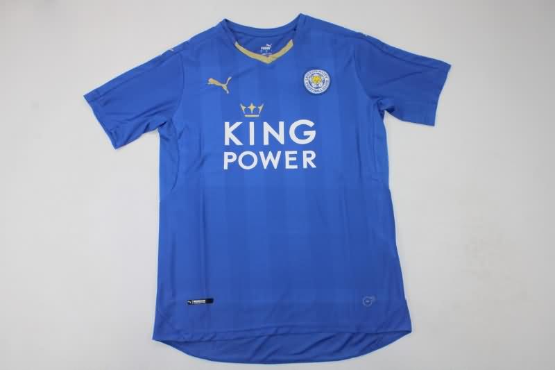 AAA Quality Leicester City 2015/16 Home Retro Soccer Jersey