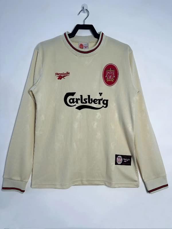 AAA Quality Liverpool 1996/97 Away Long Sleeve Retro Soccer Jersey