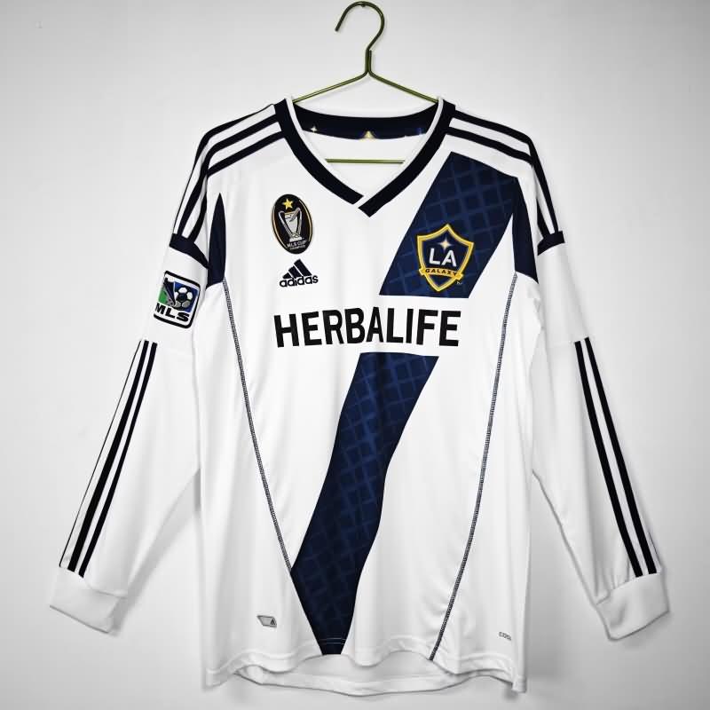 AAA Quality Los Angeles Galaxy 2011/12 Home Long Sleeve Retro Soccer Jersey