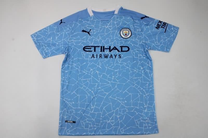 AAA Quality Manchester City 2020/21 Home Retro Soccer Jersey