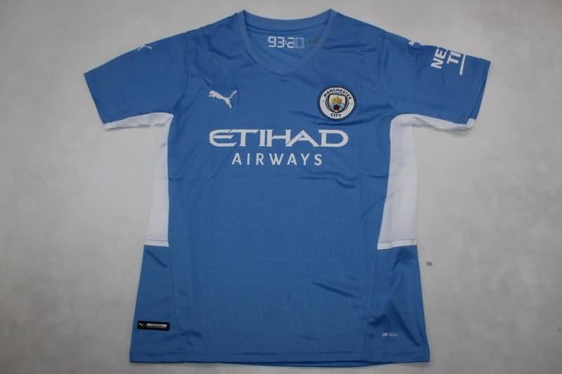 AAA Quality Manchester City 2021/22 Home Retro Soccer Jersey