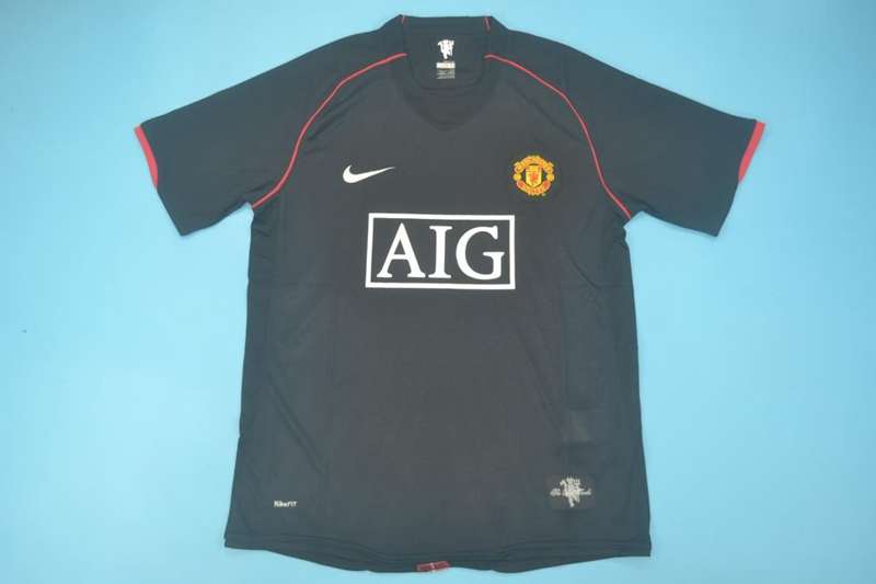 AAA Quality Manchester United 2007/08 Away Retro Soccer Jersey