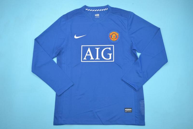 AAA Quality Manchester United 2008/09 Third LS Retro Soccer Jersey