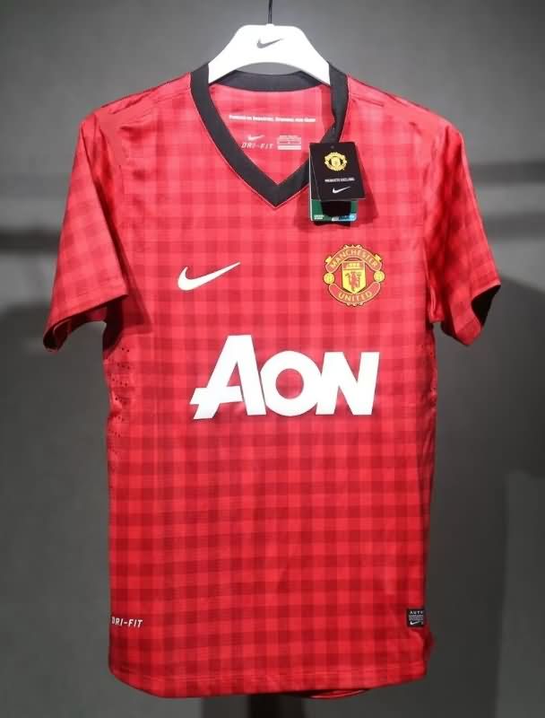 AAA Quality Manchester United 2012/13 Home Retro Soccer Jersey (Player)