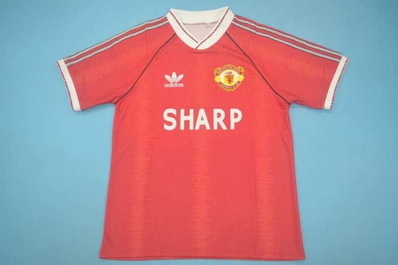 AAA Quality Manchester United 1990/92 Home Retro Soccer Jersey