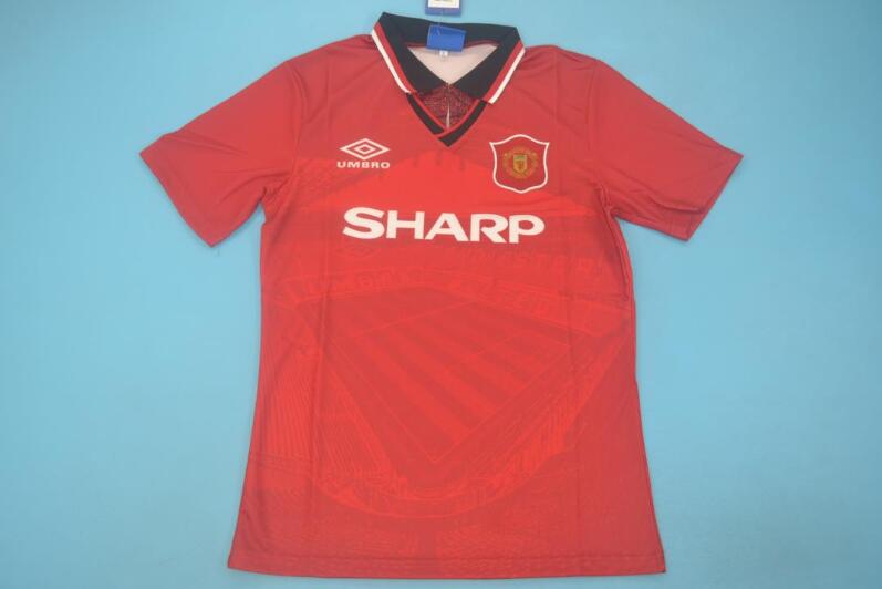 AAA Quality Manchester United 1994/96 Home Retro Soccer Jersey