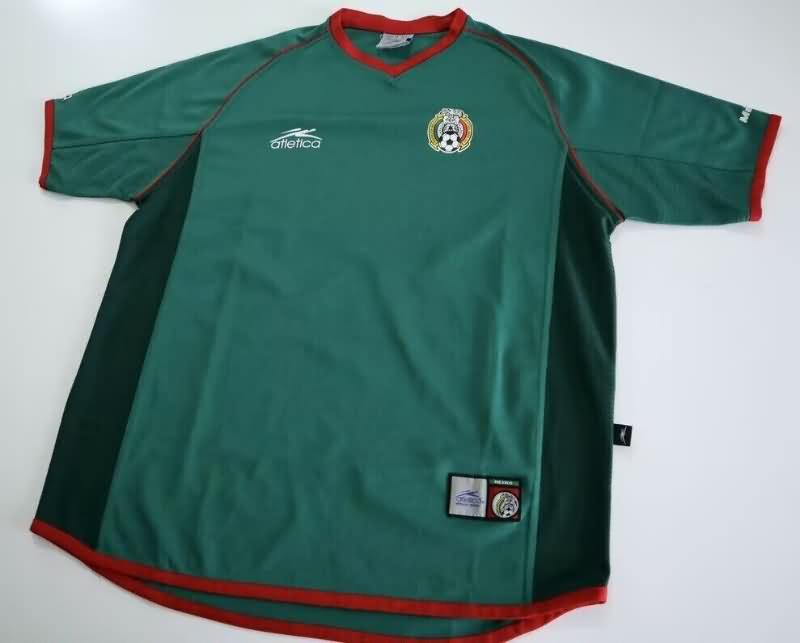 AAA Quality Mexico 2002 Home Retro Soccer Jersey