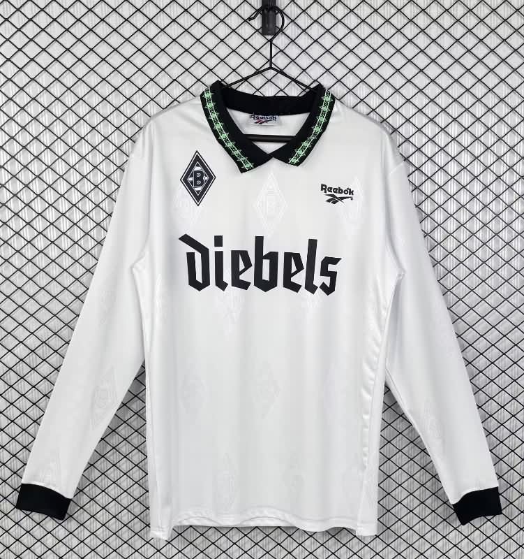 AAA Quality Monchengladbach 1995/96 Home Long Sleeve Retro Soccer Jersey AAA Quality Monchengladbach 1995/96 Home Long Sleeve Retro Soccer Jersey