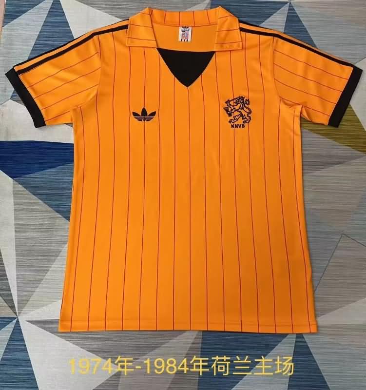 AAA Quality Netherlands 1984 Home Retro Soccer Jersey