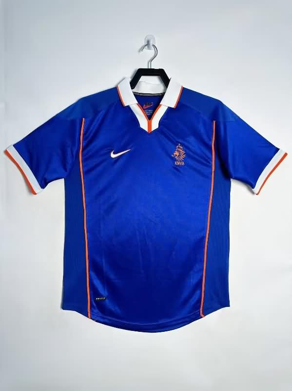 AAA Quality Netherlands 1998 Away Retro Soccer Jersey