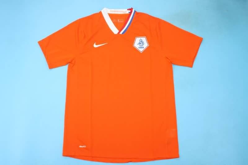 AAA Quality Netherlands 2008 Home Retro Soccer Jersey