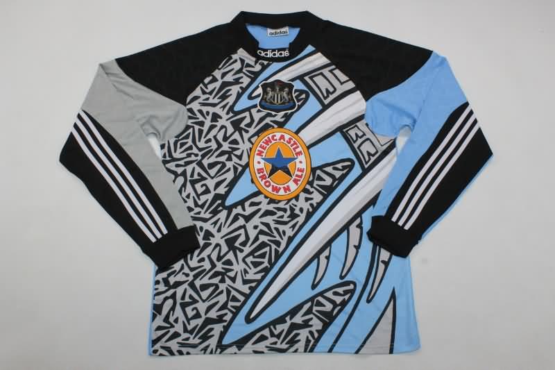 AAA Quality Newcastle United 1995/96 Goalkeeper Grey Long Retro Soccer Jersey