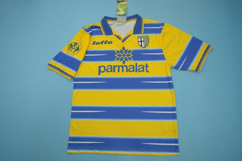 AAA Quality Parma 1998/99 Home Retro Soccer Jersey