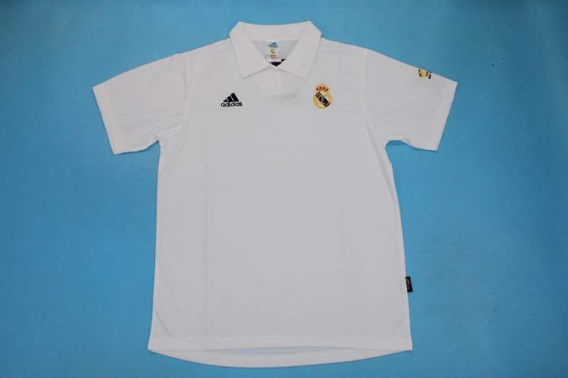 AAA Quality Real Madrid 2002/03 Home Retro Soccer Jersey