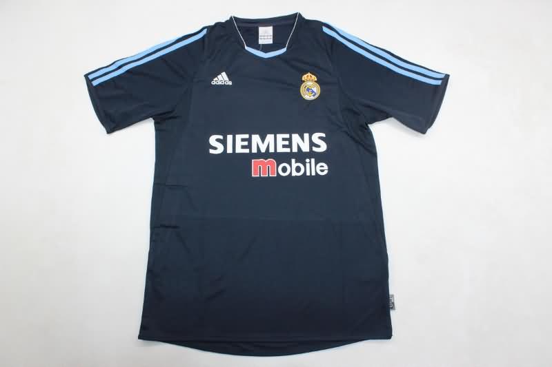 AAA Quality Real Madrid 2003/04 Away Retro Soccer Jersey