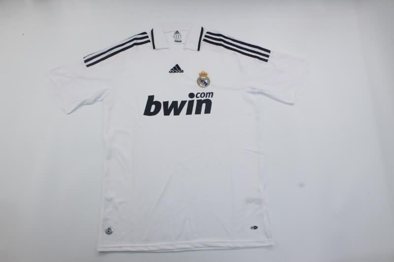 AAA Quality Real Madrid 2008/09 Home Retro Soccer Jersey