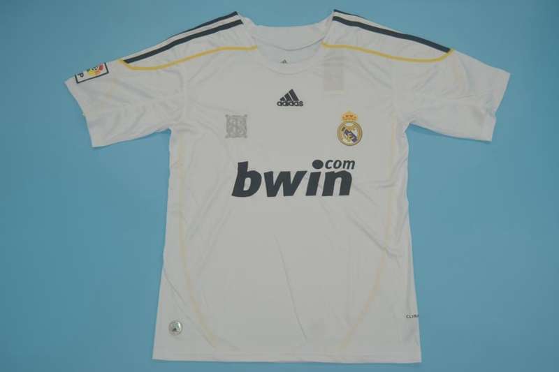 AAA Quality Real Madrid 2009/10 Home Retro Soccer Jersey
