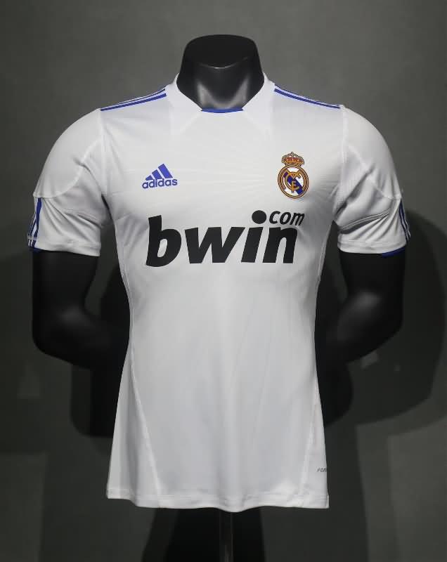 AAA Quality Real Madrid 2010/11 Home Retro Soccer Jersey (Player)