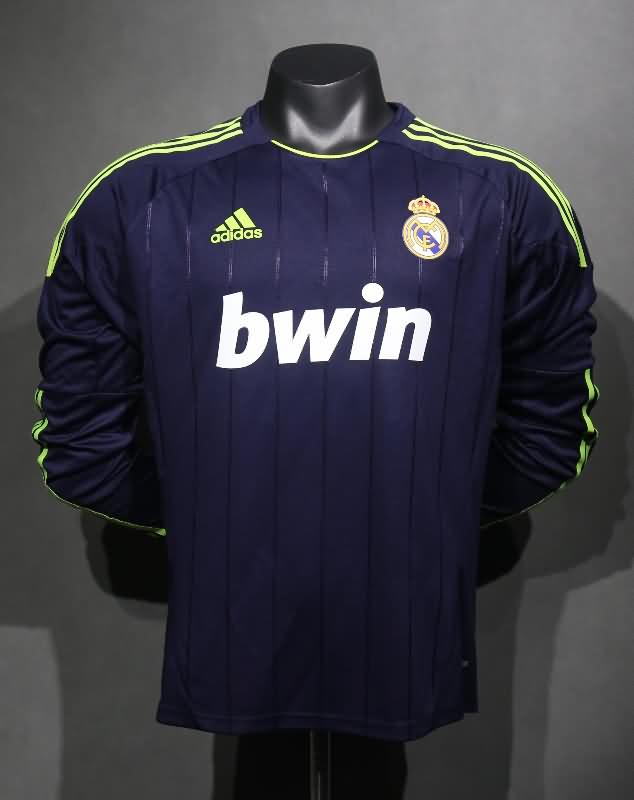 AAA Quality Real Madrid 2012/13 Away L/S Retro Soccer Jersey (Player)