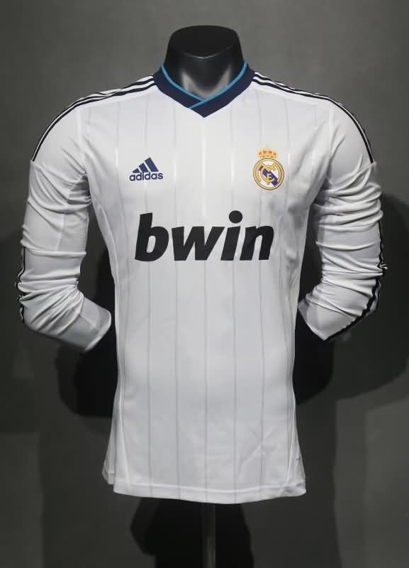 AAA Quality Real Madrid 2012/13 Home LS Retro Soccer Jersey (Player)