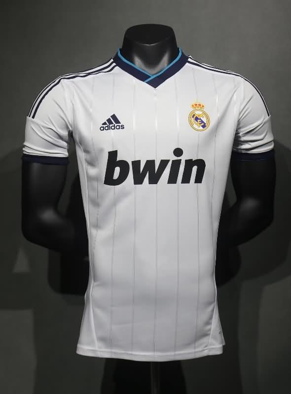 AAA Quality Real Madrid 2012/13 Home Retro Soccer Jersey (Player)