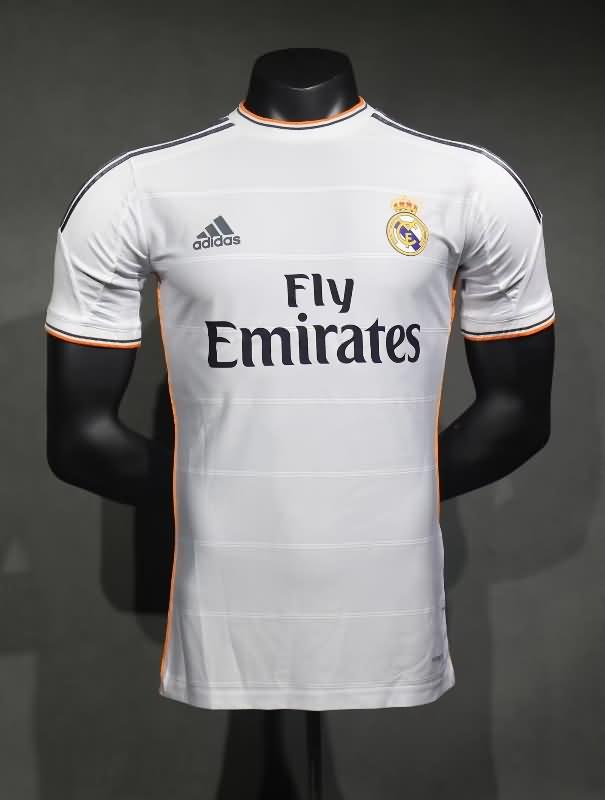 AAA Quality Real Madrid 2013/14 Home Retro Soccer Jersey (Player)