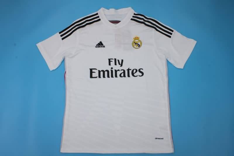 AAA Quality Real Madrid 2014/15 Home Retro Soccer Jersey