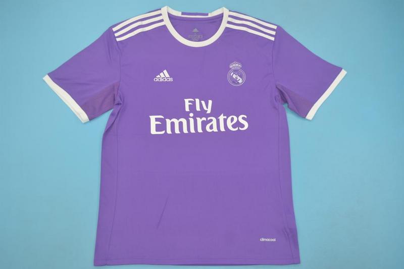 AAA Quality Real Madrid 2016/17 Away Retro Soccer Jersey