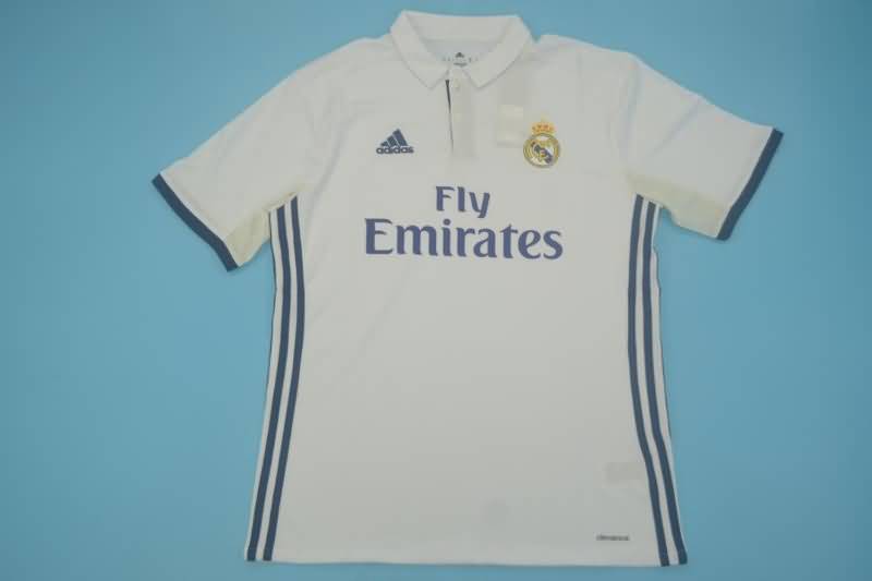 AAA Quality Real Madrid 2016/17 Home Retro Soccer Jersey