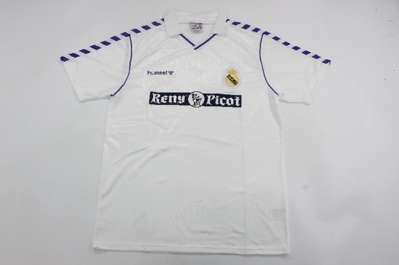 AAA Quality Real Madrid 1989/90 Home Retro Soccer Jersey