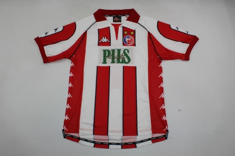 AAA Quality Red Star Belgrade 1990/91 Home Retro Soccer Jersey