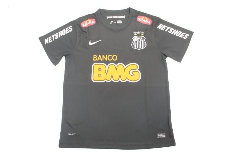 AAA Quality Santos 2012/13 Black Retro Soccer Jersey