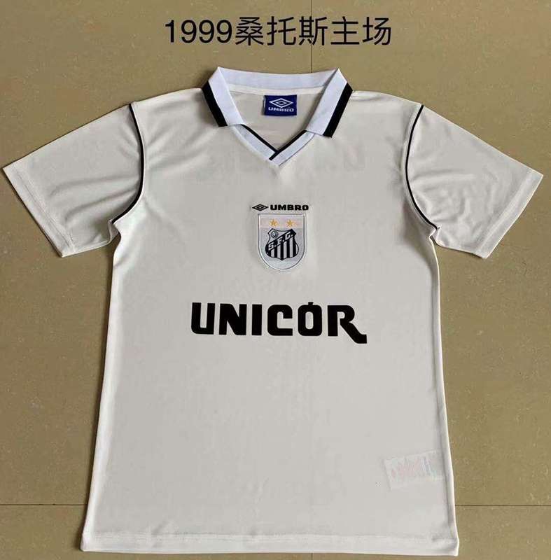 AAA Quality Santos 1999 Home Retro Soccer Jersey