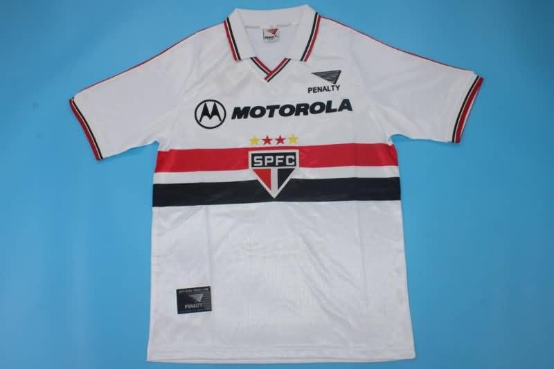 AAA Quality Sao Paulo 1999 Home Retro Soccer Jersey