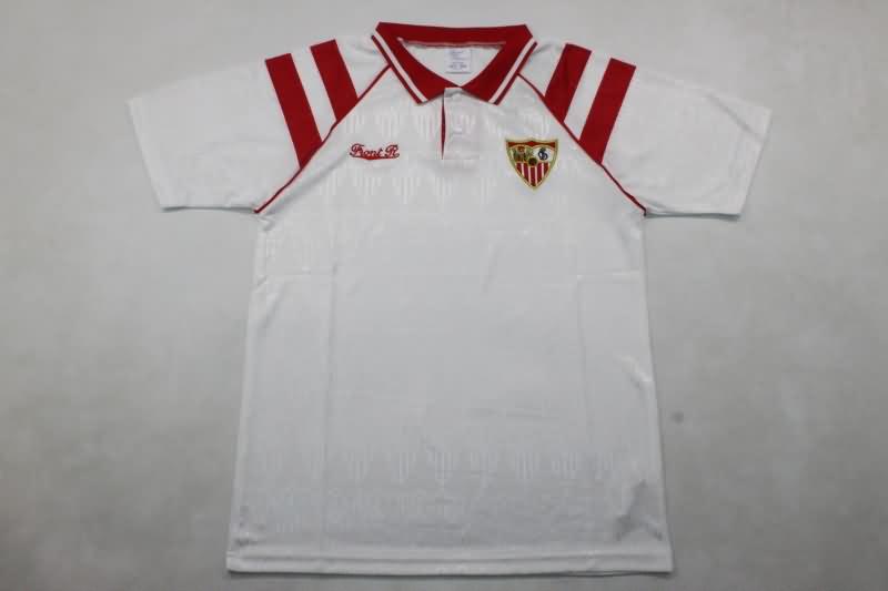 AAA Quality Sevilla 1992/93 Home Retro Soccer Jersey