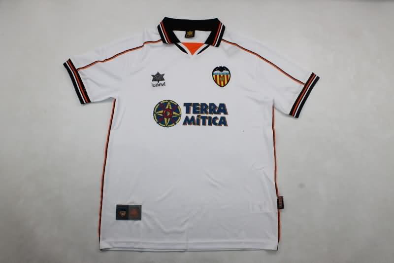 AAA Quality Valencia 1999/00 Home Retro Soccer Jersey