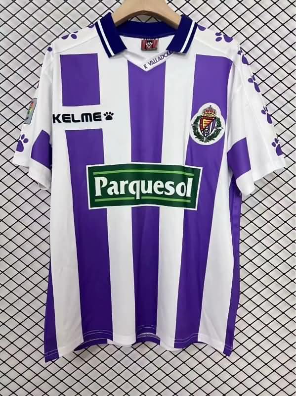 AAA Quality Valladolid 1995/96 Home Retro Soccer Jersey