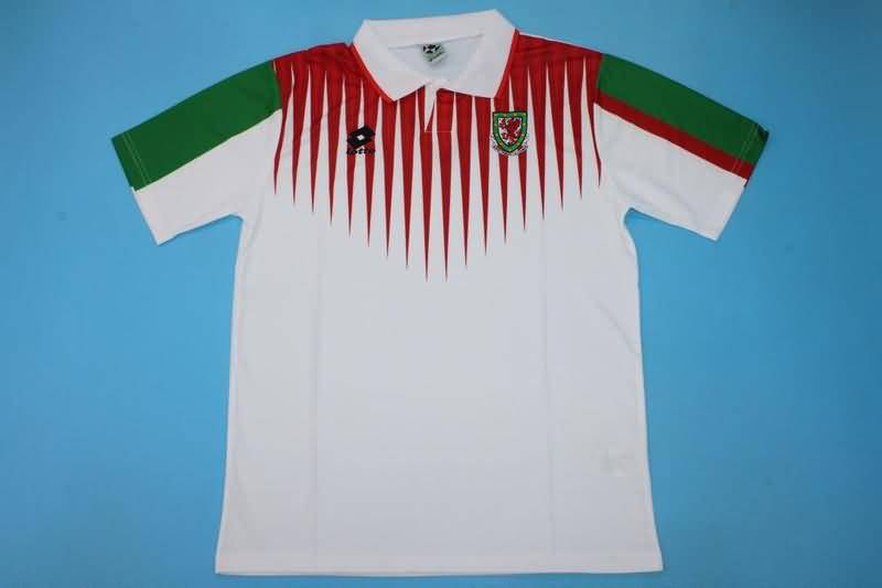 AAA Quality Wales 1996 Away Retro Soccer Jersey
