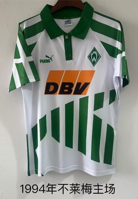 AAA Quality Werder Bremen 1994/95 Home Retro Soccer Jersey