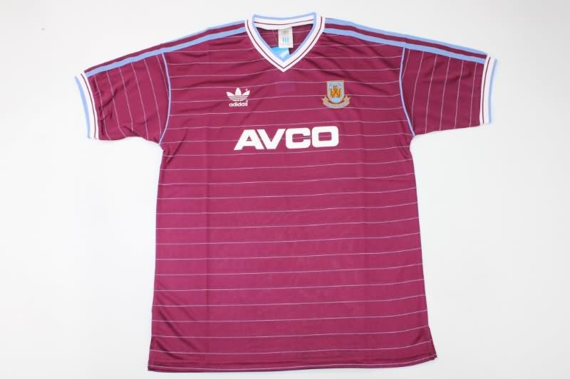AAA Quality West Ham 1986 Home Retro Soccer Jersey