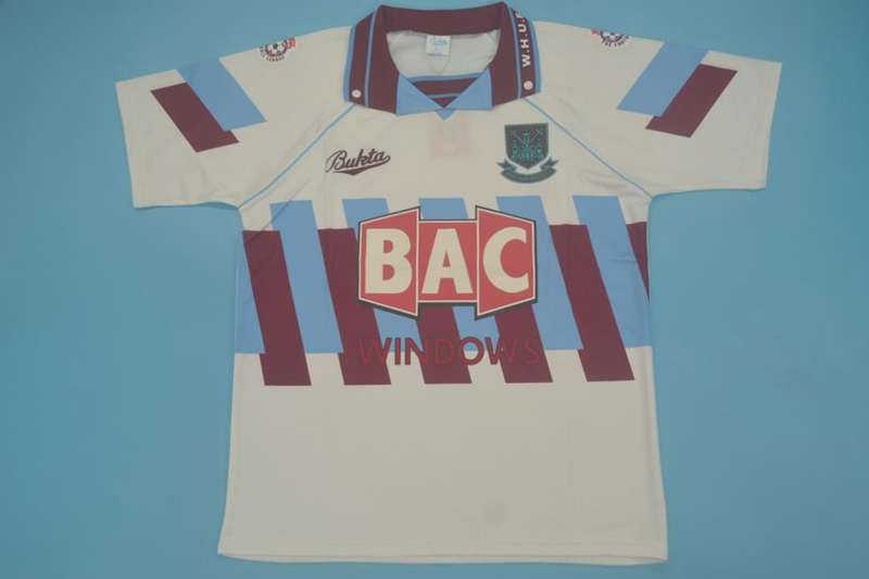 AAA Quality West Ham 1991/92 Third Retro Soccer Jersey