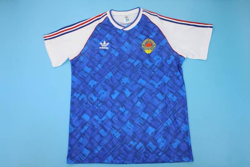 AAA Quality Yugoslavia 1992 Home Retro Soccer Jersey