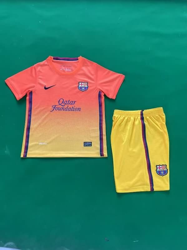 Kids Barcelona 2012/13 Away Soccer Jersey And Shorts