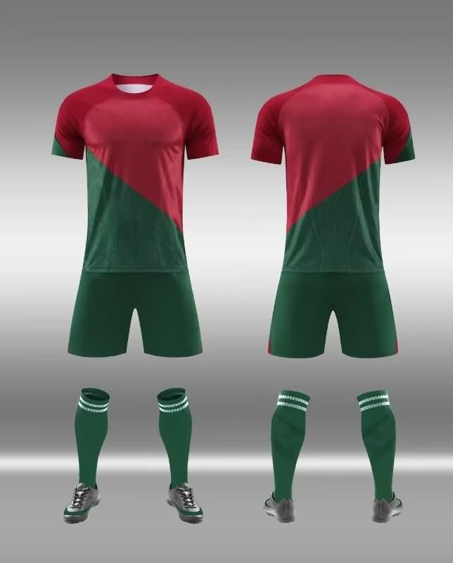 Blank Soccer Team Uniforms 014